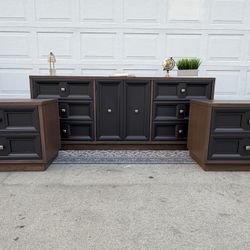 Modern Bedroom Set Dresser And Nightstands  