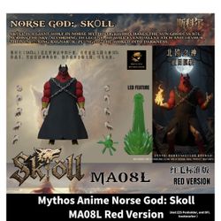 Dragon Ball Mythos Anime Norse God Skoll Red Version