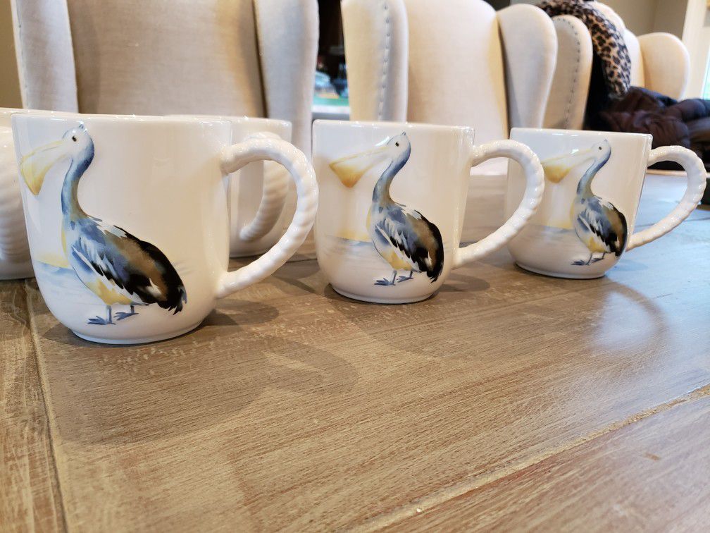 Seagull Coffee or Tea Cups