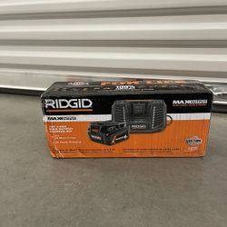 Ridgid 4Ah Battey And Charger