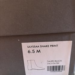 Aquatica Snake Print Boots