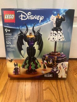 Brand New Lego Disney 43262 maleficent’s cruella de Vil’s dresses
