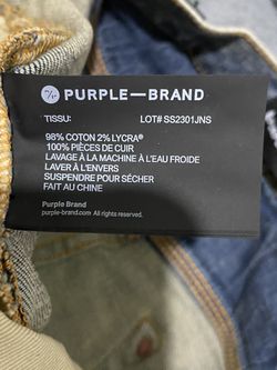 Purple Brand Denim Size 30 Waist for Sale in Bedford Park, IL - OfferUp