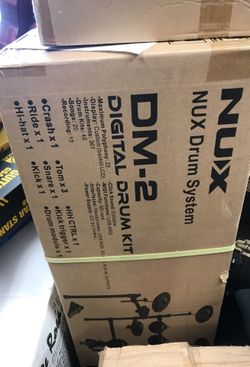 NUX DM-2 Digital Drum kit electric electronic drum set DM2 new in box $400 firm