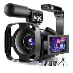 Vlogging 5K Video Camera Camcorder 