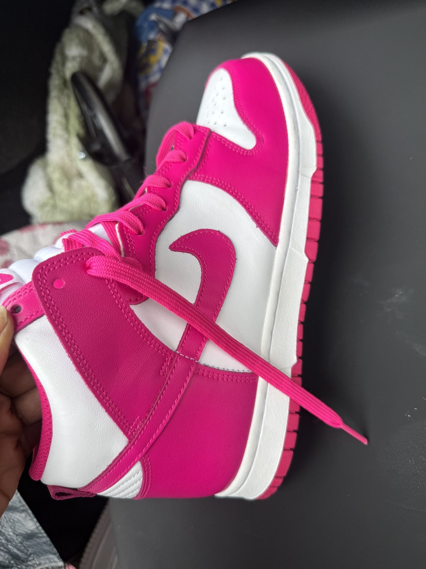 Women Nike Dunks Hot Pink Size 9