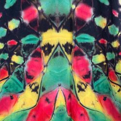 Hand Tyed And Dyed Long Sleeve Shirt 