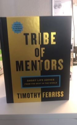 Good books ( tribe of mentors)
