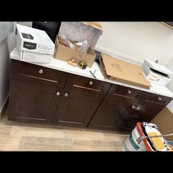 brand new kitchen cabinet