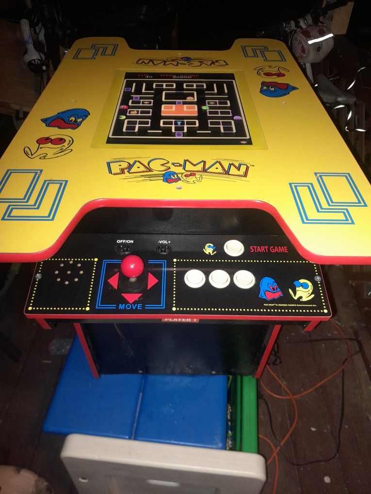 Arcade 7799 1Up (2019) Head-To-Head Pac-MAN Game 6 In 1