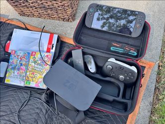 Nintendo Switch 2 OLED Bundle with Pro Controller, Games Case, Games, and Extra Screen Protector