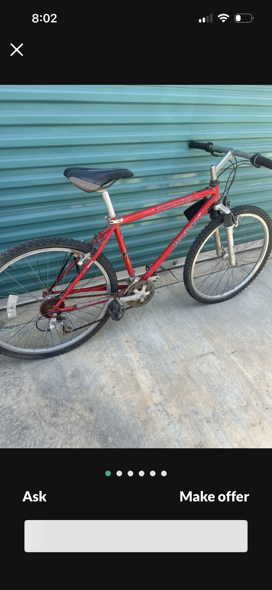 Specialized Red Bike