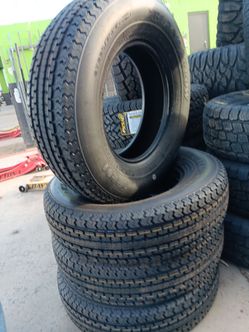 New set of tires 225 75 15 st