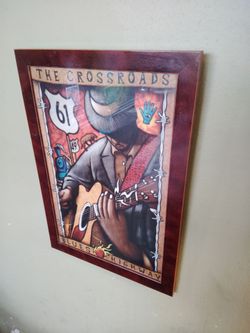 "Blues Hiway" Framed Print Celebrating  Juke Joints south of Memphis.   Shipping Available