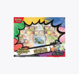 Pokemon TCG: Ascended Heroes First Partners Deluxe Pin Collection *FACTORY SEALED*