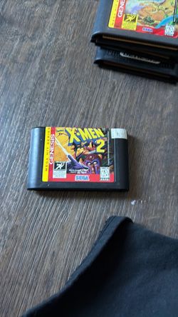 X-Men 2 Sega Genesis Cartridge