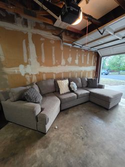 Gray 3pc Sectional - FREE DELIVERY
