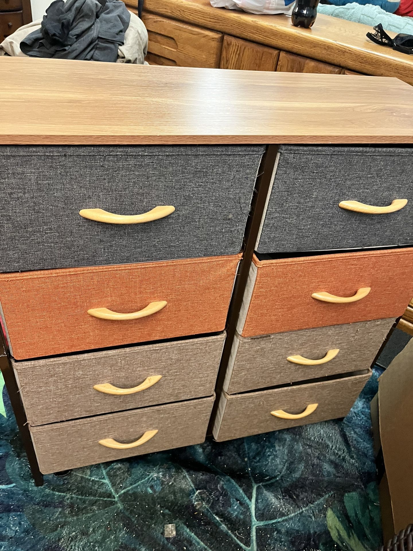 8 Drawer Fabric Storage Holder.