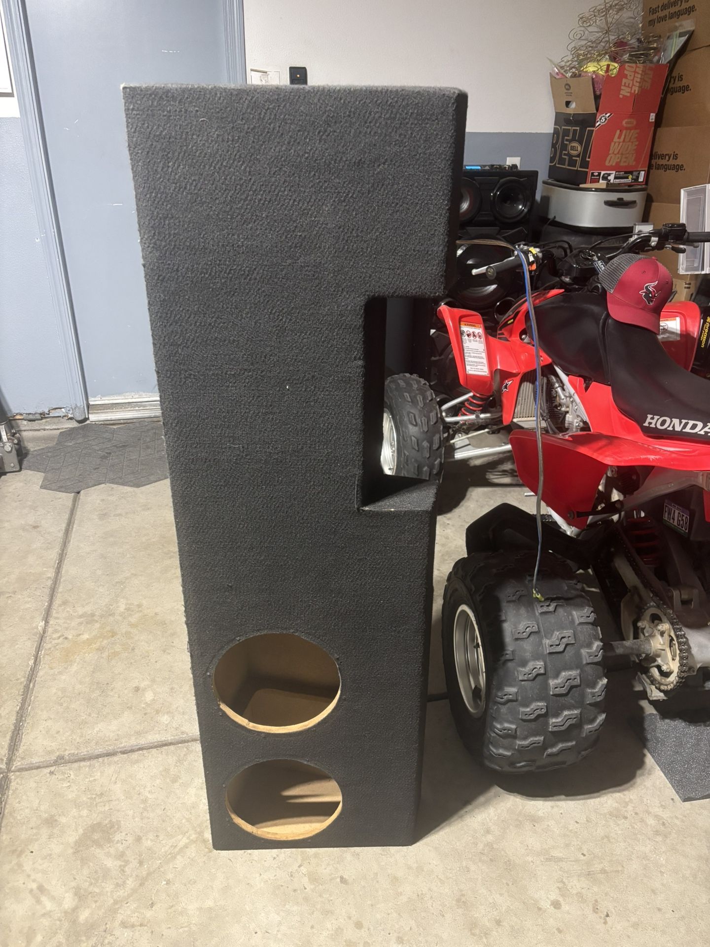 Sub Box 2014-up Silverado/sierra Under Seat Ported Box For 2-10”s