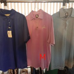 Golf Shirts Size M $ 20 EACH