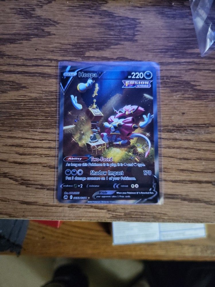 Pokémon Hoopa V Alt Art Crown Zenith