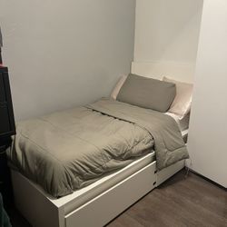 IKEA Twin Bed w/ Mattress 