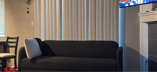 IKEA navy blue couch