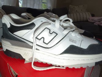 New Balance 550 White Black Sneakers