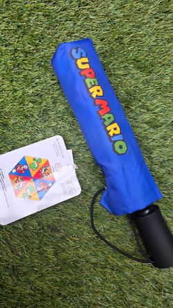 Super Mario Compact Folding Umbrella