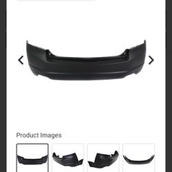 2008 Acura TL Rear Bumper 