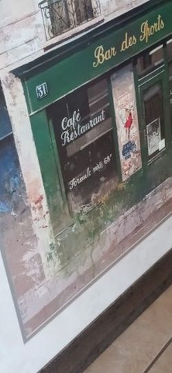 Large Picture Of A European Sports Bar