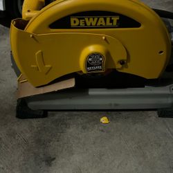 Chop Saw Dewalt 