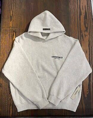 Essentials Oatmeal Hoodie Medium