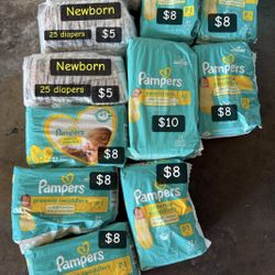 NEW Diapers Premature & Newborn 