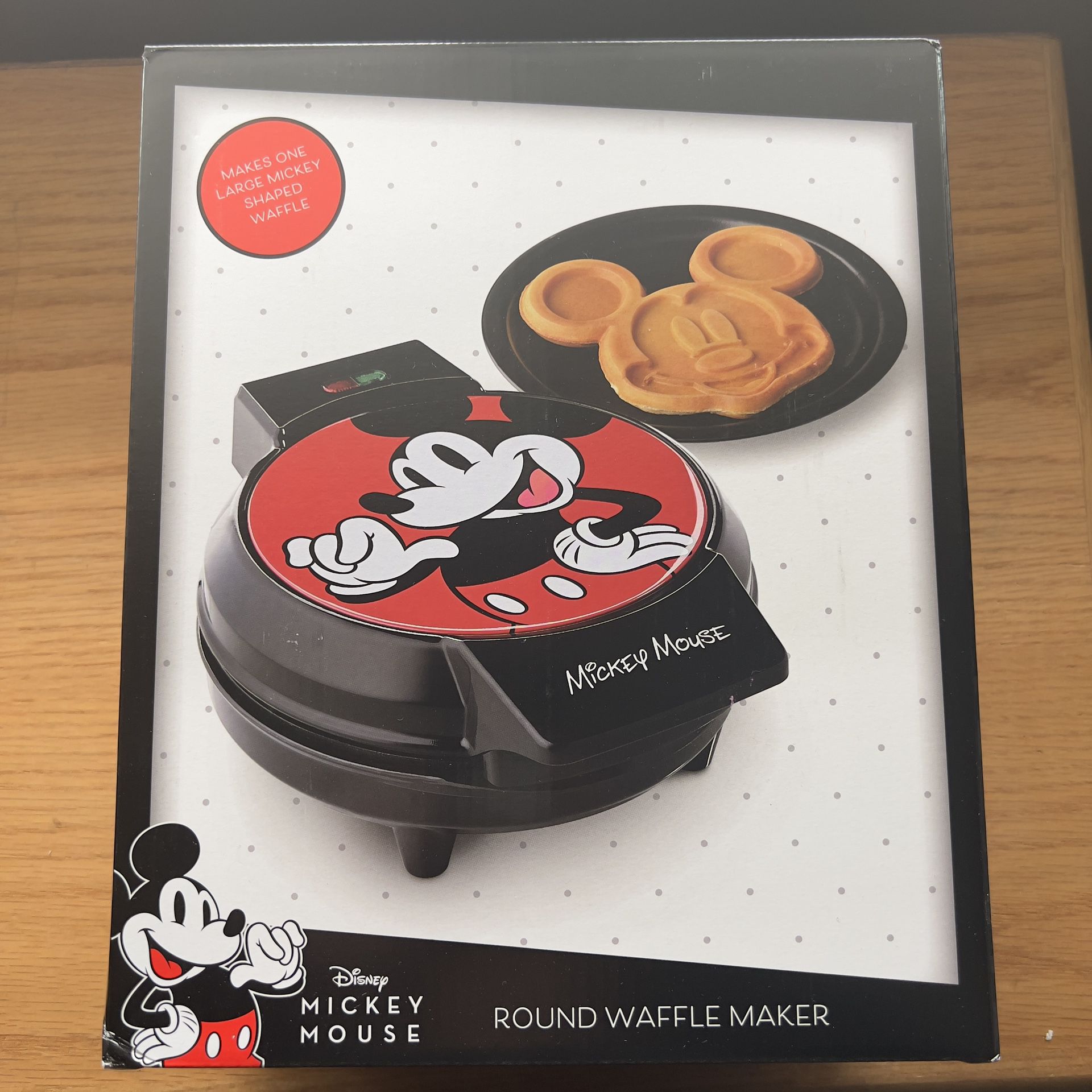 Disney Mickey Mouse Waffle Maker (NEW)