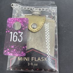 Gold Mini Flask