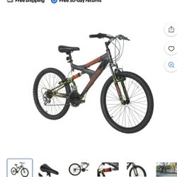Dynacraft Vertical Gauntlet 24-Inch Mountain Bike for Ages 8 -14 Years
