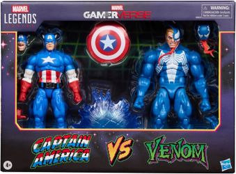 Gamerverse Captain America / Venom 2pack