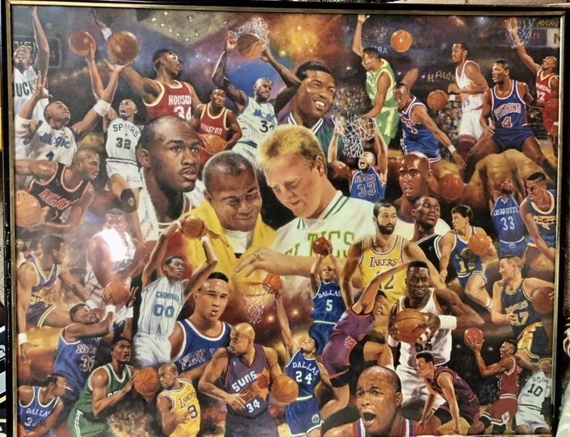 Basketball All Stars montage picture