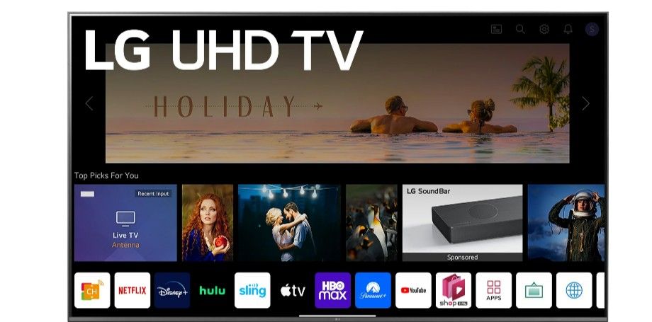 75" LG TELEVISION
