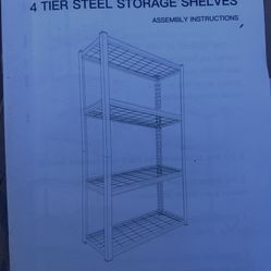 Garage Shed Storage Shelve Rack Unit