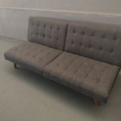 Grey Futon Sofa