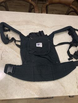 Gently used black Ergo Baby