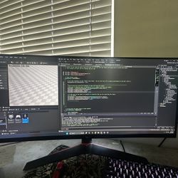Curved 36 In Monitor 