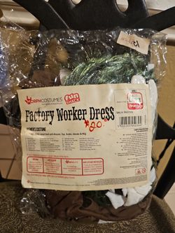 Morph Costumes Factory Worker Dress Women's Costume