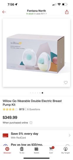 Willow Portable Breast Pump 