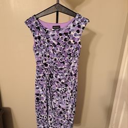 Purple, Blue, Gray Dress