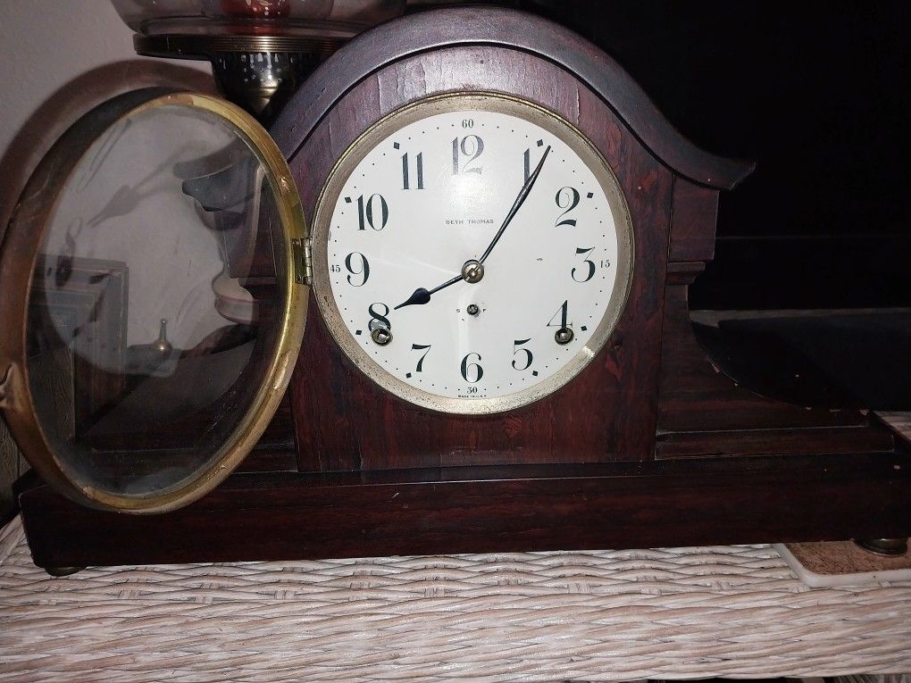 Antique Seth Thomas Tabor Mantle Clock 
