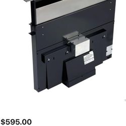 Broan 283603 900 CFM 36" Wide Stainless Steel Downdraft Range Hood Adjustable Rise Air Vent and a Single or Dual Blower Options from Downdraft Colle