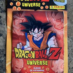 Dragon Ball Z Universe Panini Stamp Album